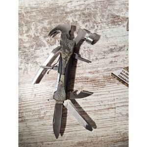 Multitool Knife Saw 10 in 1 Camping Tools Mini Hammer Multi‎ Tools Hammer